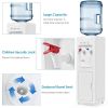 Hot and Cold-Water Cooler Dispenser with Child Safety Lock