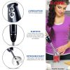 5 Core Handheld Blender, Electric Hand Blender 8-Speed 500W, Immersion Hand Held Blender Stick with Food Grade Stainless Steel Blades for Perfect for