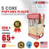 5 Core Popcorn Machine Popcorn Maker Machine used in Home Movie Theater Style Popcorn Popper 4 Oz Antique 300 Watts Big Grande Size - POP 850