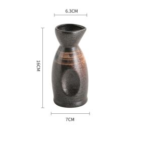 jaCreative Japanese Household Ceramic Baijiu Pot (Option: Polar rhyme-Large)