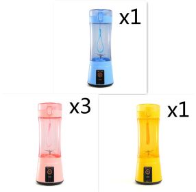 Portable Blender Portable Fruit Electric Juicing Cup Kitchen Gadgets (Option: Set34-USB)