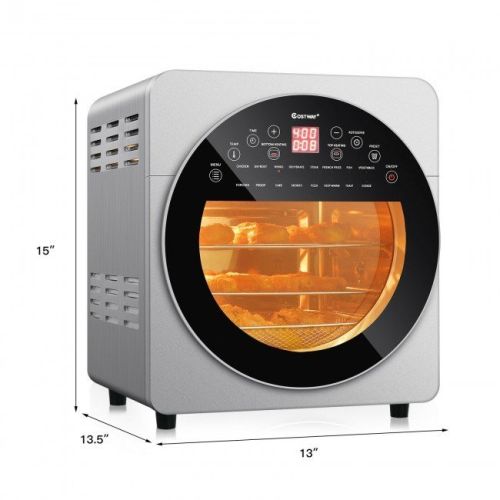 16-in-1 Air Fryer 15.5 qt Toaster Rotisserie Dehydrator Oven 16-in-1 Air Fryer 15.5 qt Toaster Rotisserie Dehydrator Oven