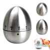 Metal; Egg Apple Countdown Timer; Reminder; 55 Minute Timer; Creative Kitchen Mechanical Timer